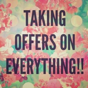 Bold Floral Text Art